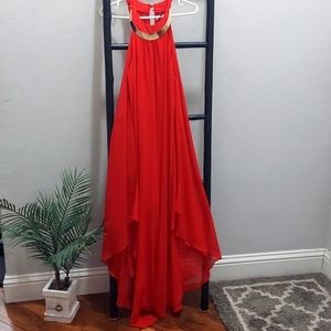 Red dress